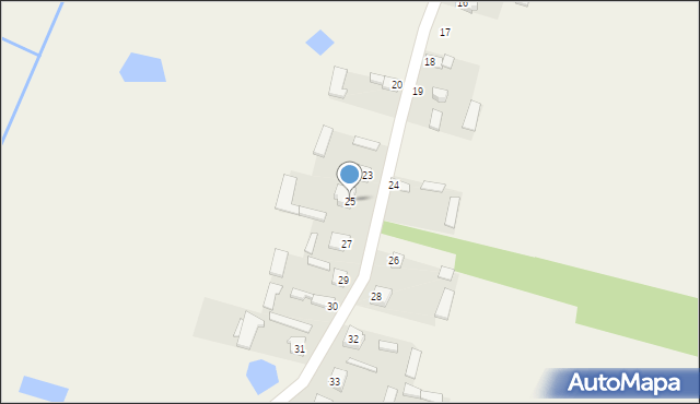 Kochanów Wieniawski, Kochanów Wieniawski, 25, mapa Kochanów Wieniawski