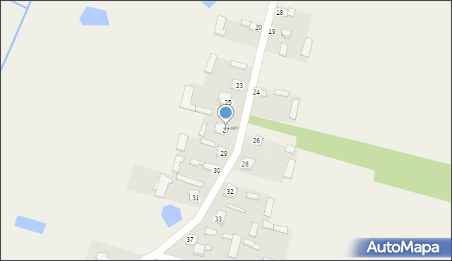 Kochanów Wieniawski, Kochanów Wieniawski, 27, mapa Kochanów Wieniawski