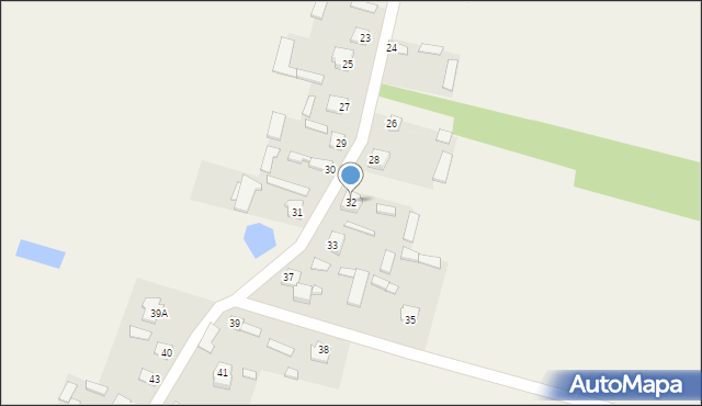 Kochanów Wieniawski, Kochanów Wieniawski, 32, mapa Kochanów Wieniawski