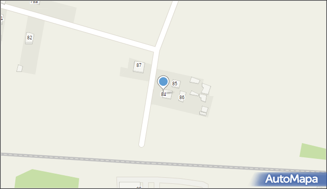 Kochanów Wieniawski, Kochanów Wieniawski, 84, mapa Kochanów Wieniawski