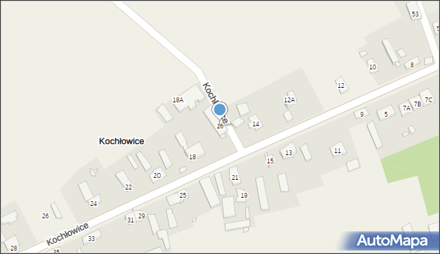 Kochłowice, Kochłowice, 16, mapa Kochłowice