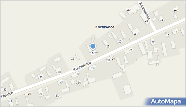 Kochłowice, Kochłowice, 24, mapa Kochłowice