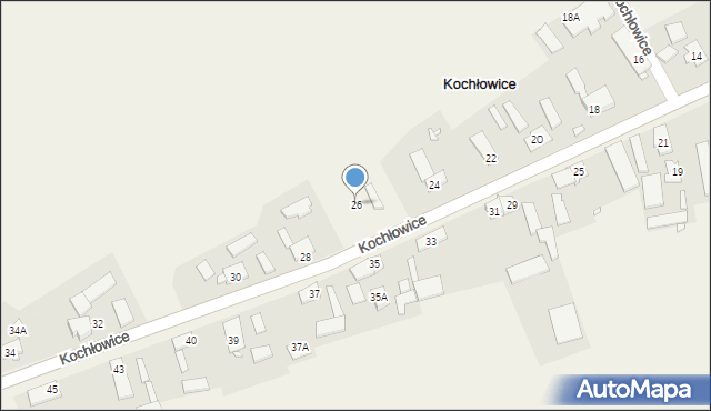 Kochłowice, Kochłowice, 26, mapa Kochłowice