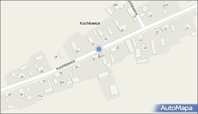 Kochłowice, Kochłowice, 29, mapa Kochłowice