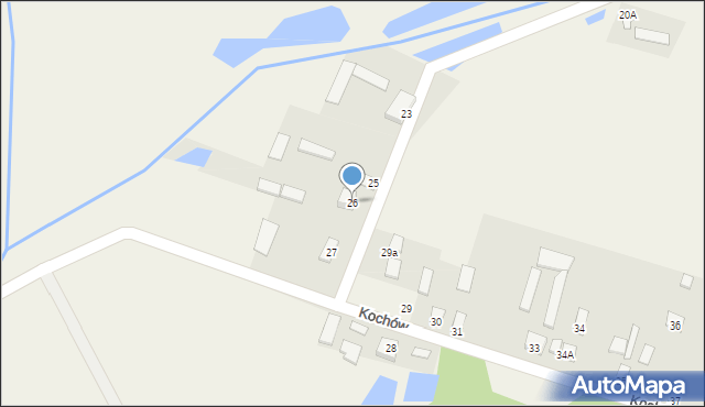 Kochów, Kochów, 26, mapa Kochów