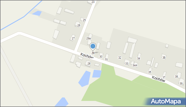 Kochów, Kochów, 29, mapa Kochów
