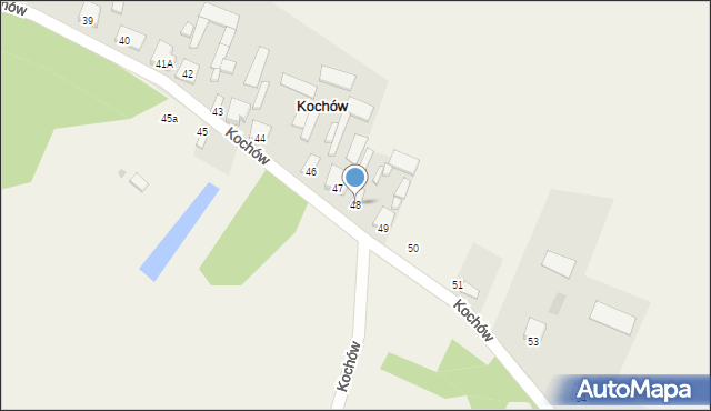 Kochów, Kochów, 48, mapa Kochów