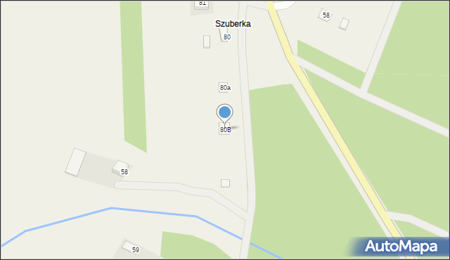 Kochów, Kochów, 80B, mapa Kochów