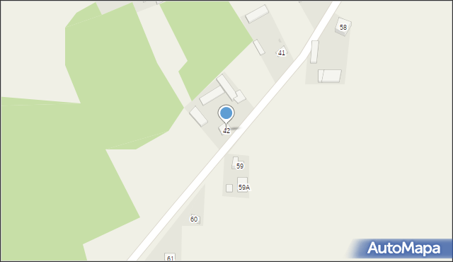 Kocianów, Kocianów, 42, mapa Kocianów