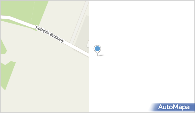 Kocięcin Brodowy, Kocięcin Brodowy, 2, mapa Kocięcin Brodowy