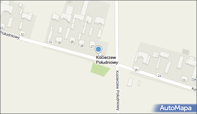 Kocierzew Południowy, Kocierzew Południowy, 26, mapa Kocierzew Południowy