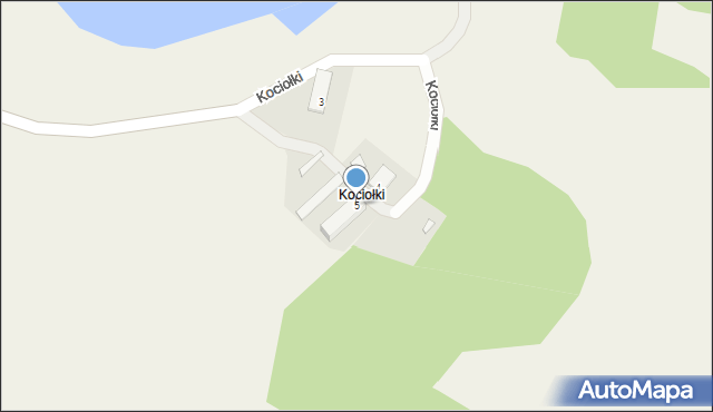 Kociołki, Kociołki, 5, mapa Kociołki