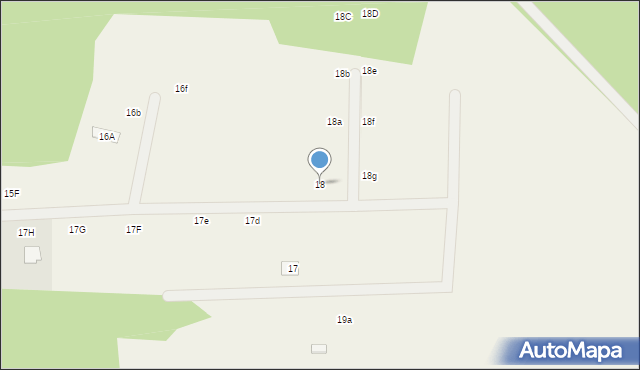 Kociołki-Las, Kociołki-Las, 18, mapa Kociołki-Las