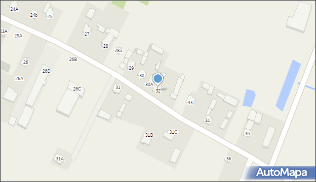 Kociszew, Kociszew, 32, mapa Kociszew