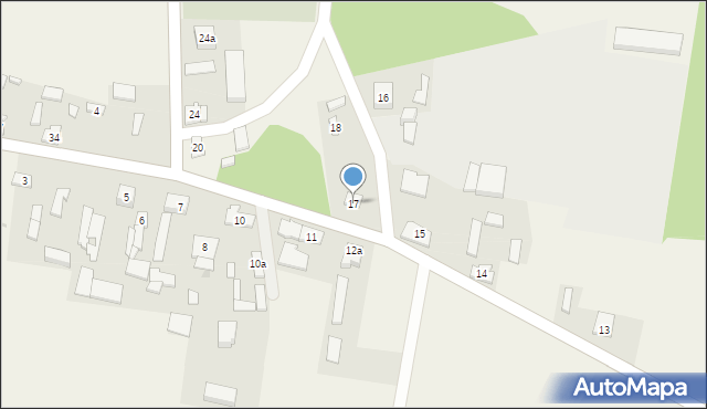 Kociszew, Kociszew, 17, mapa Kociszew