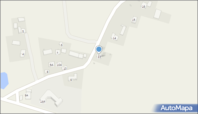 Koczanów, Koczanów, 13, mapa Koczanów