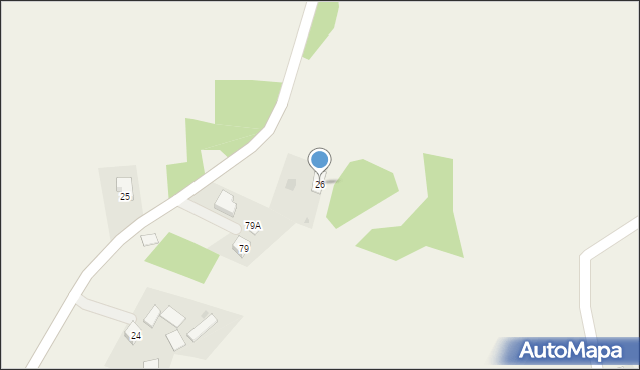 Koczanów, Koczanów, 26, mapa Koczanów