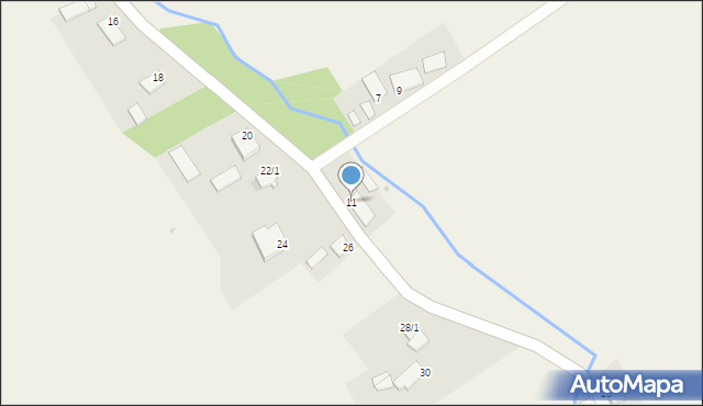 Koczarki, Koczarki, 11, mapa Koczarki