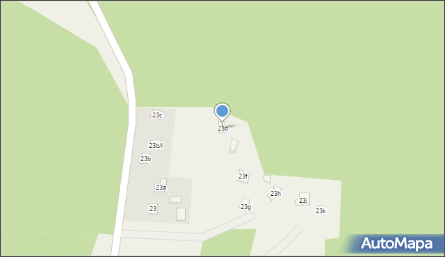 Koczek, Koczek, 23d, mapa Koczek