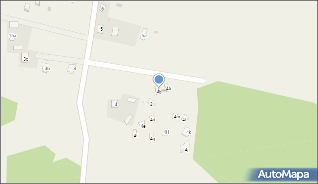 Koczek, Koczek, 4b, mapa Koczek