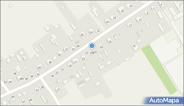 Koczergi, Koczergi, 23a, mapa Koczergi