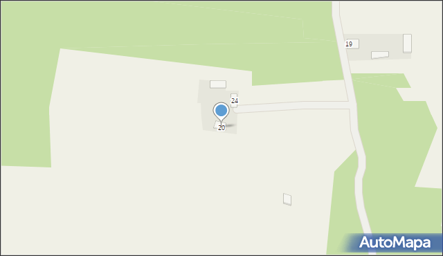 Kodeń, Kodeń, 20, mapa Kodeń