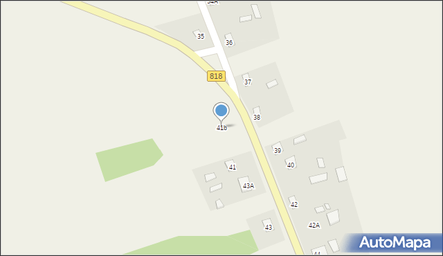 Kodeniec, Kodeniec, 41b, mapa Kodeniec
