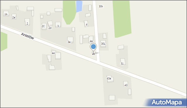 Kodrań, Kodrań, 4b, mapa Kodrań