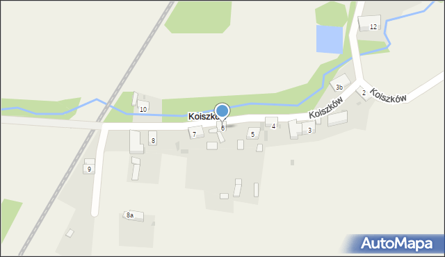 Koiszków, Koiszków, 6, mapa Koiszków