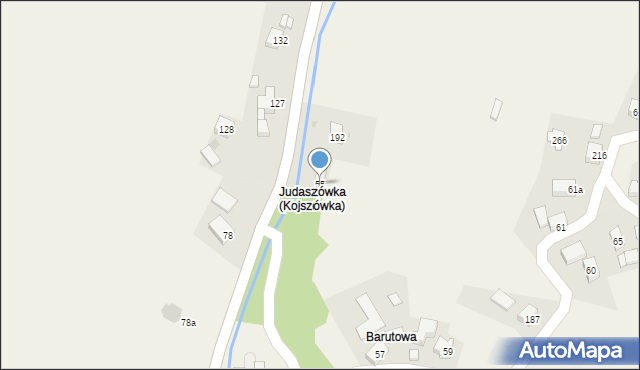 Kojszówka, Kojszówka, 55, mapa Kojszówka