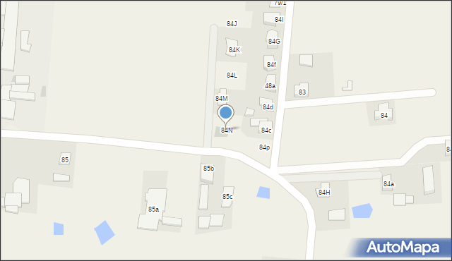 Kokanin, Kokanin, 84N, mapa Kokanin