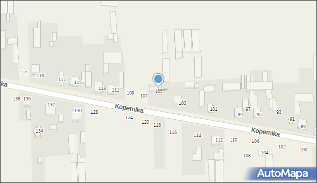 Kokawa, Kopernika Mikołaja, 105, mapa Kokawa