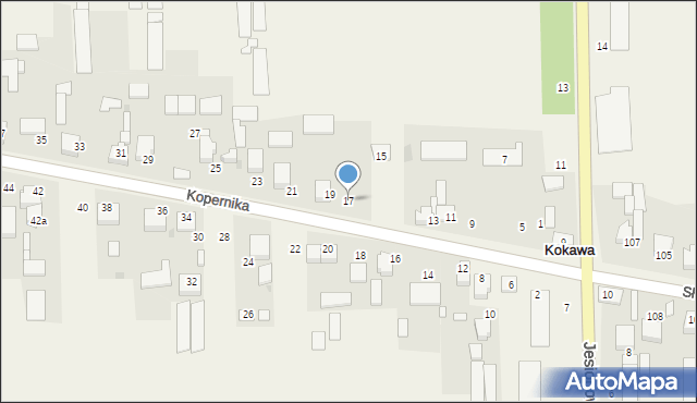 Kokawa, Kopernika Mikołaja, 17, mapa Kokawa