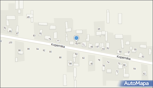 Kokawa, Kopernika Mikołaja, 73, mapa Kokawa