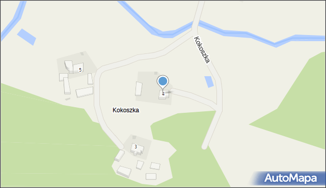 Kokoszka, Kokoszka, 4, mapa Kokoszka