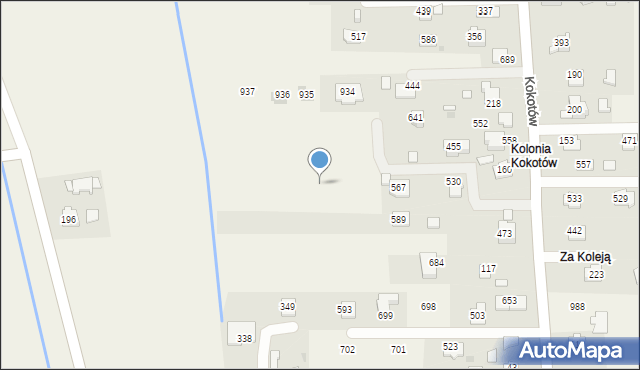 Kokotów, Kokotów, 1047, mapa Kokotów