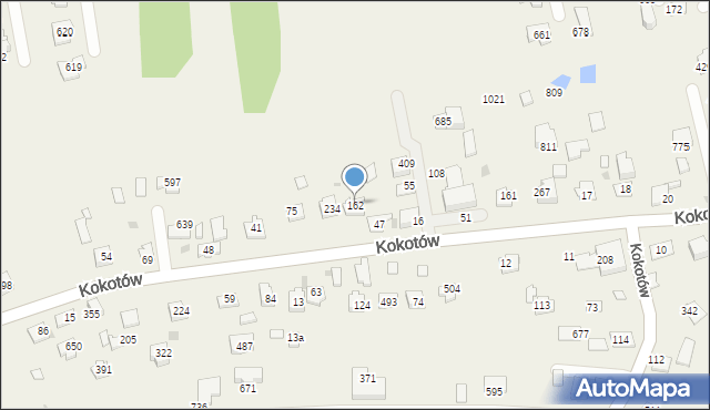 Kokotów, Kokotów, 162, mapa Kokotów