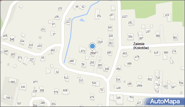 Kokotów, Kokotów, 255A, mapa Kokotów