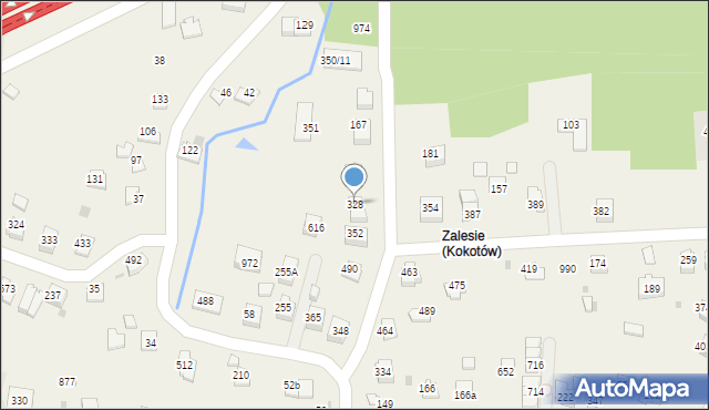 Kokotów, Kokotów, 328, mapa Kokotów