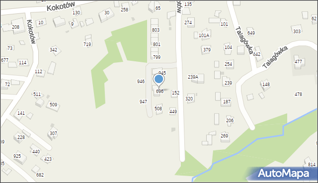 Kokotów, Kokotów, 696, mapa Kokotów