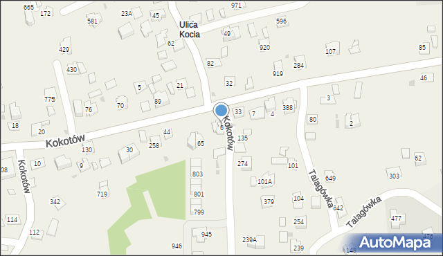 Kokotów, Kokotów, 6a, mapa Kokotów