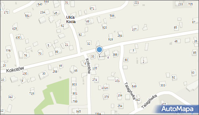 Kokotów, Kokotów, 7, mapa Kokotów