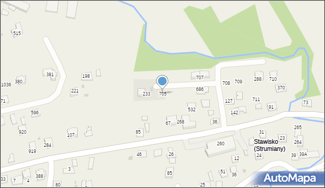 Kokotów, Kokotów, 705, mapa Kokotów