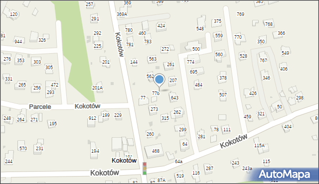 Kokotów, Kokotów, 77c, mapa Kokotów