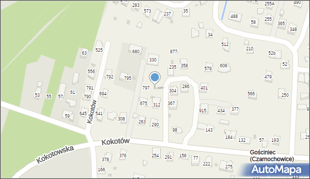 Kokotów, Kokotów, 798, mapa Kokotów