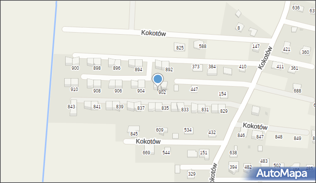 Kokotów, Kokotów, 903, mapa Kokotów