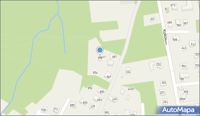 Kokotów, Kokotów, 956, mapa Kokotów