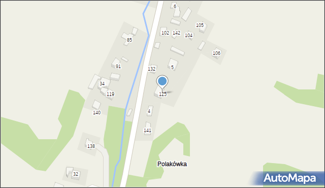 Kokuszka, Kokuszka, 125, mapa Kokuszka