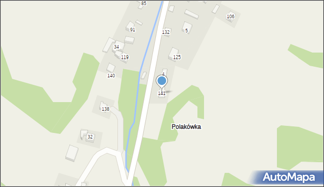 Kokuszka, Kokuszka, 141, mapa Kokuszka