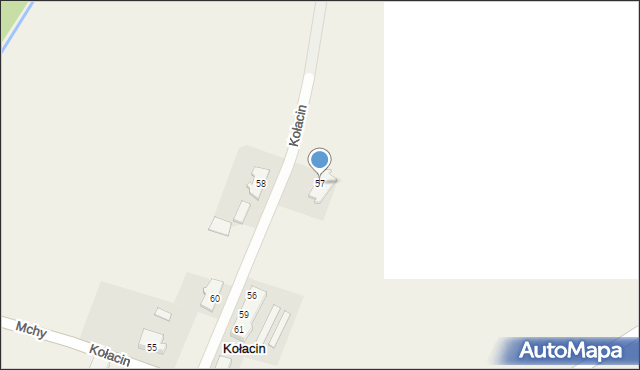 Kołacin, Kołacin, 57, mapa Kołacin